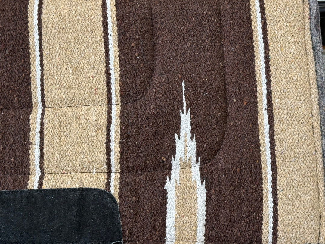 USED (New) Tabelo Navajo Felt Pad 30x30 Brown/Tan