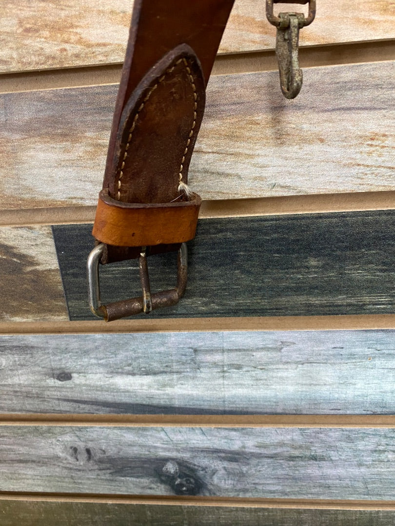 USED Leather Back Cinch