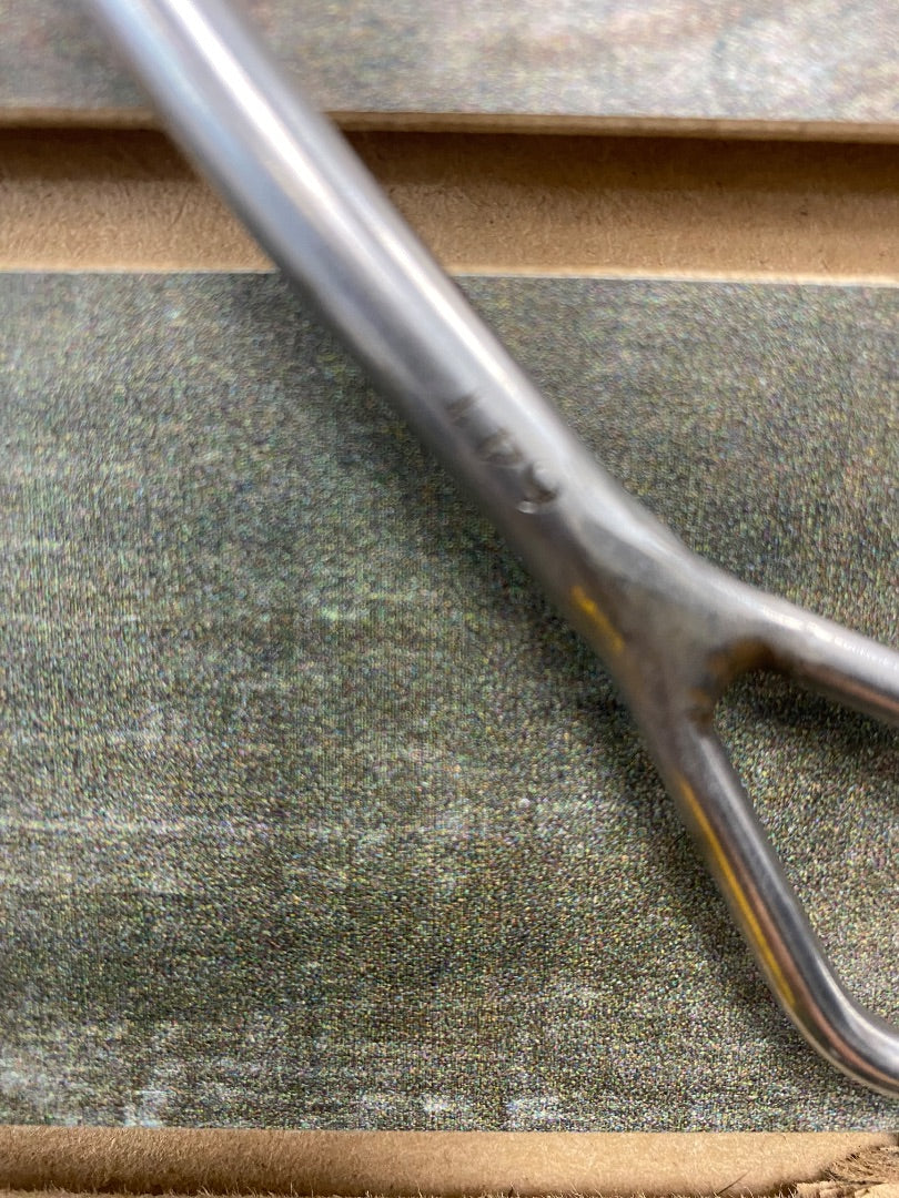 USED Reinsman Curb Bit Long Shank With Roller 5” Silver/Sweet Iron