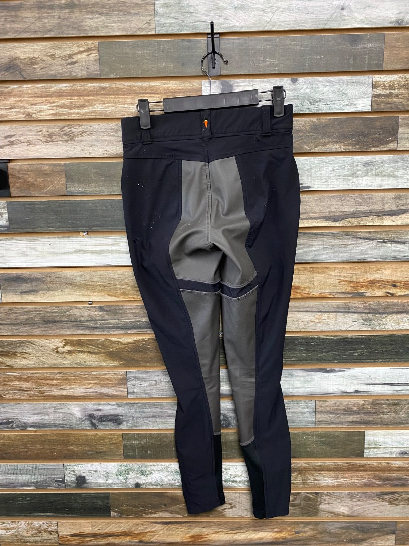 USED Kerrits Ladies English Breeches w/ Full Seat Small Black
