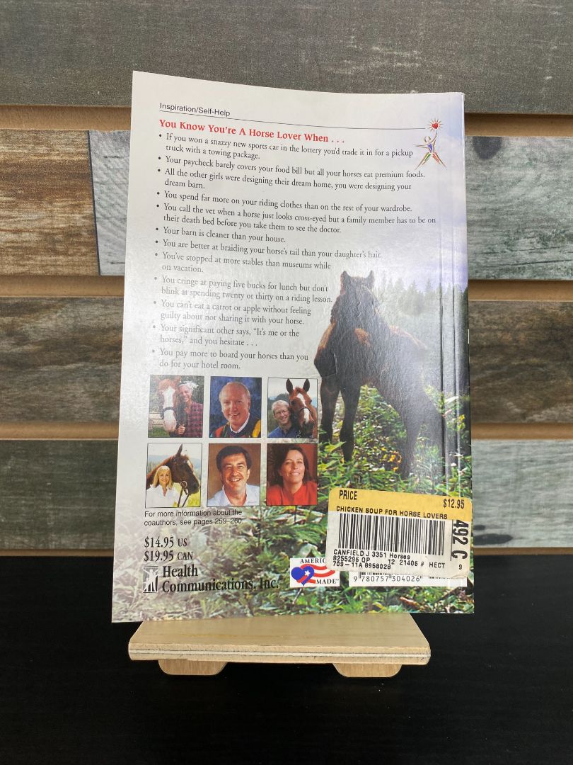 USED "Chicken Soup For the Horse Lovers Soul II": Gary Seidler