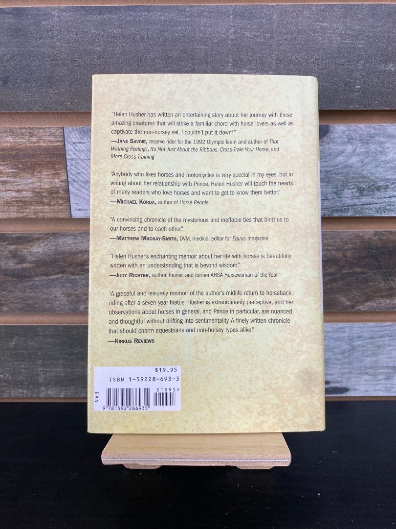 USED "Conversations with A Prince: A Year of Riding at East Hill Farm": Helen Husher