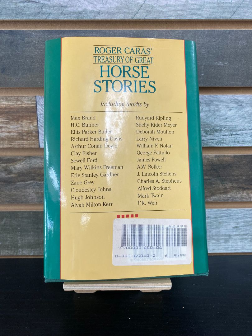 USED Galahad Books Treasury of Great Horse Stories by Roger Caras