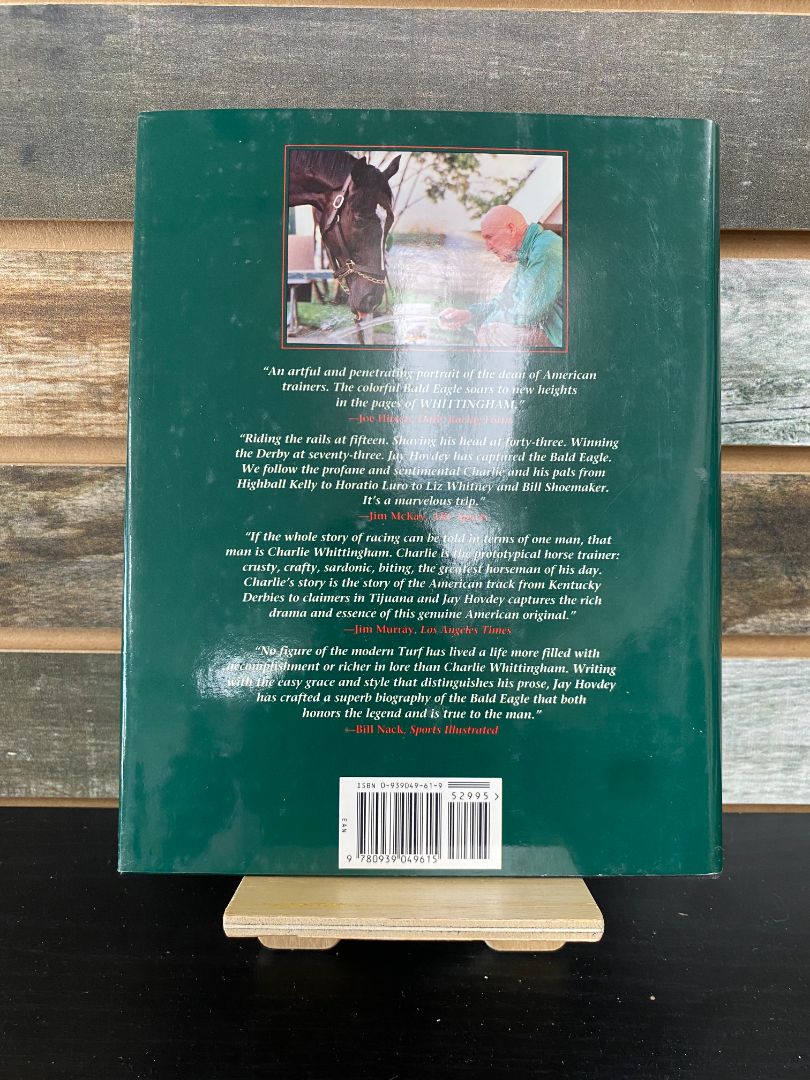 USED Jan Hovdey Whittingham: A Thoroughbred Racing Legend