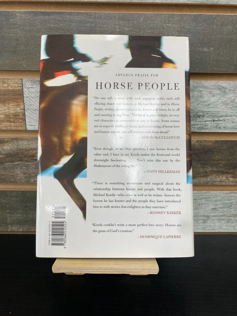 USED Micheal Korda Horse People: Scences from the Riding Life