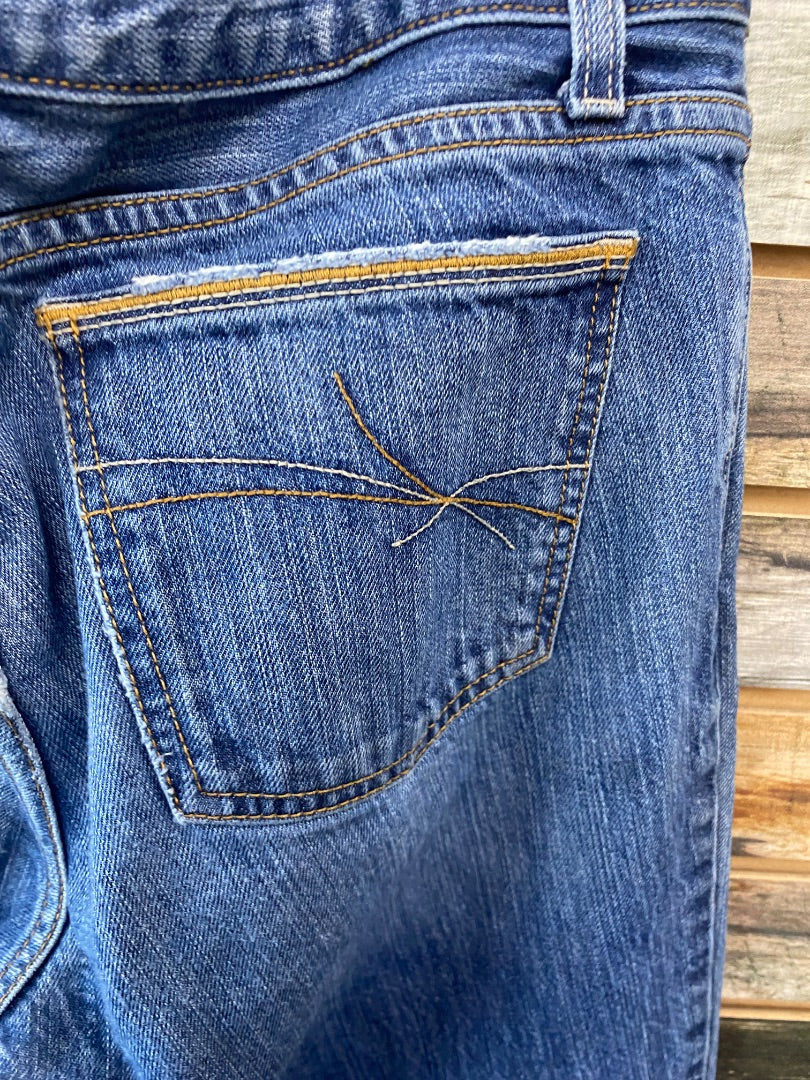 USED Cruel Girl Slim Jean 13 X Long Dark Wash