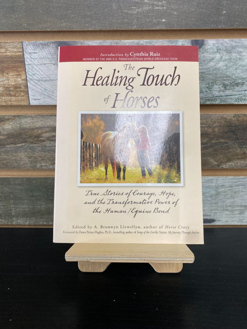 USED "The Healing Touch Of Horses" By A. Bronwyn Llewellyn Book