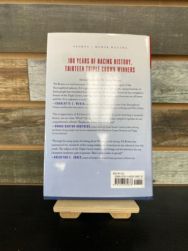 USED "The Lucky Thirteen: The Winners of America's Triple Crown of Horse Racing" by Edward L. Bowen