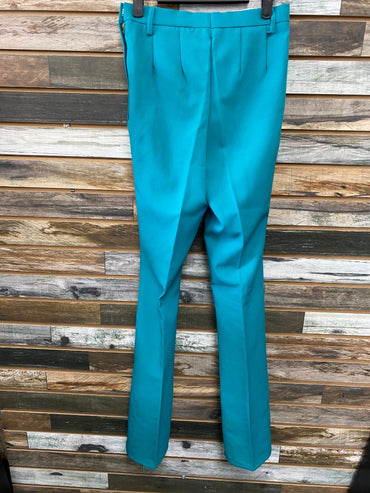 USED Hobby Horse Ladies Show Pants 26 Teal