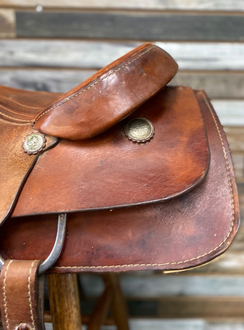 USED Blue Ridge Western Saddle 16.5" MD/O