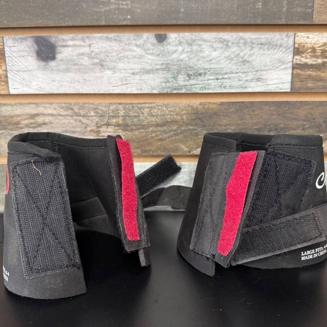 USED Cavallo Pastern Wrap Large Black