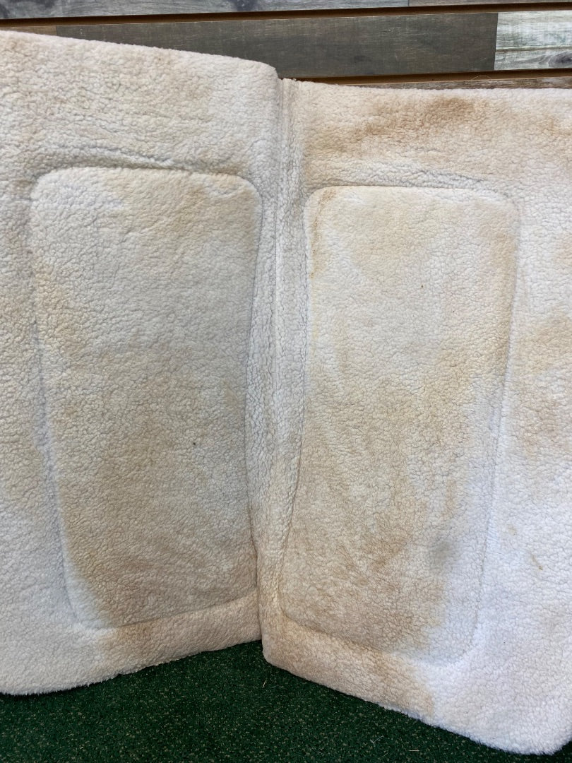 USED Diamond by Reinsman Fleece-lined Western Pad | 31" x 17", Used Once