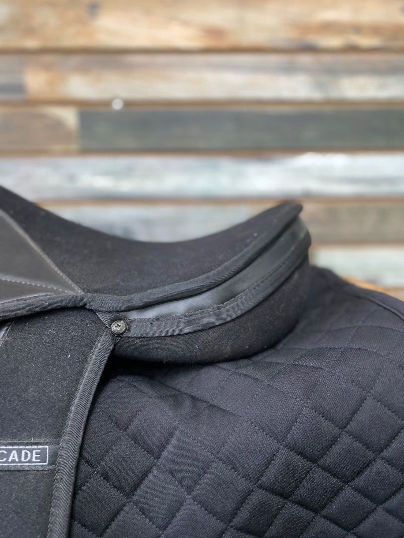 USED Kincade Synthetic Kids English Saddle & Girth