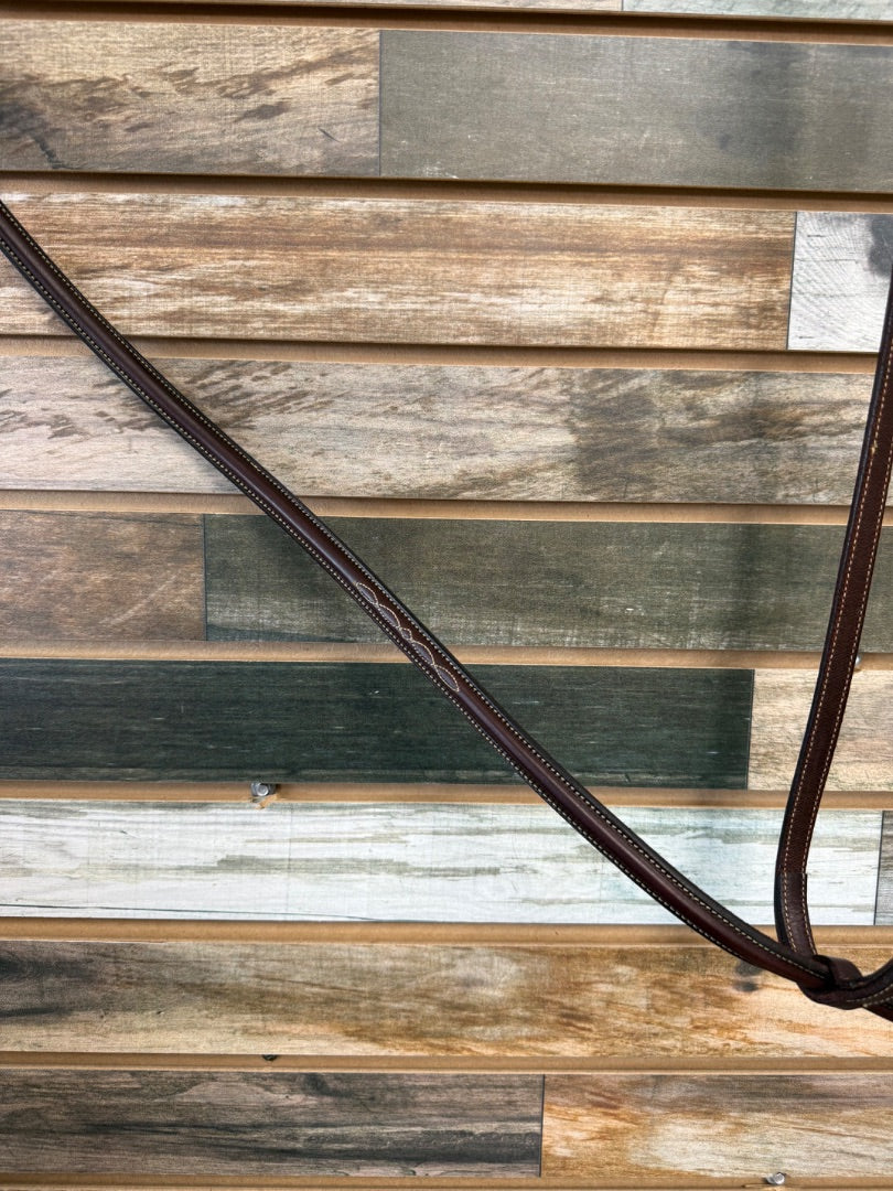 USED Edgewood Raised Standing Martingale XL Havana