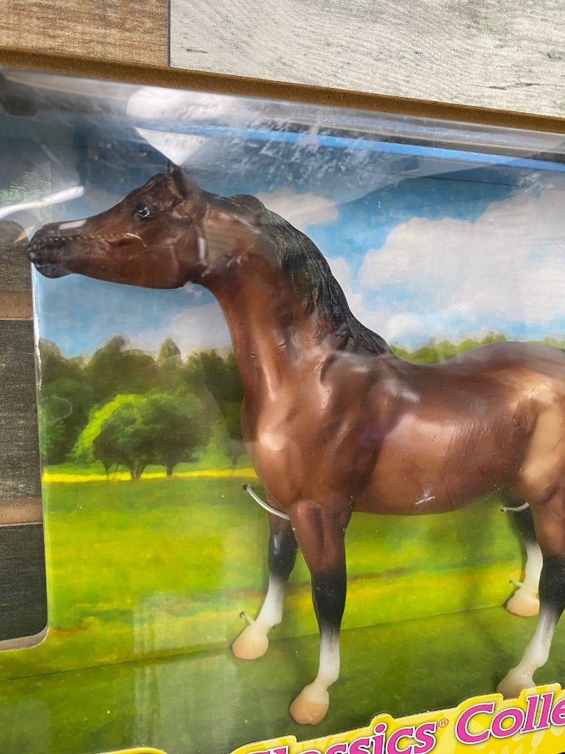 USED NIB Breyer Classic Bay Arabian Stallion | #939
