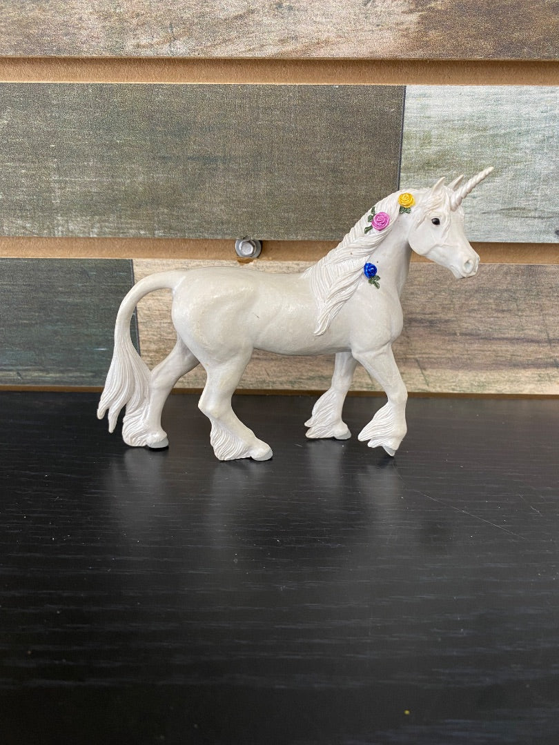 USED Unicorn Horse Figure