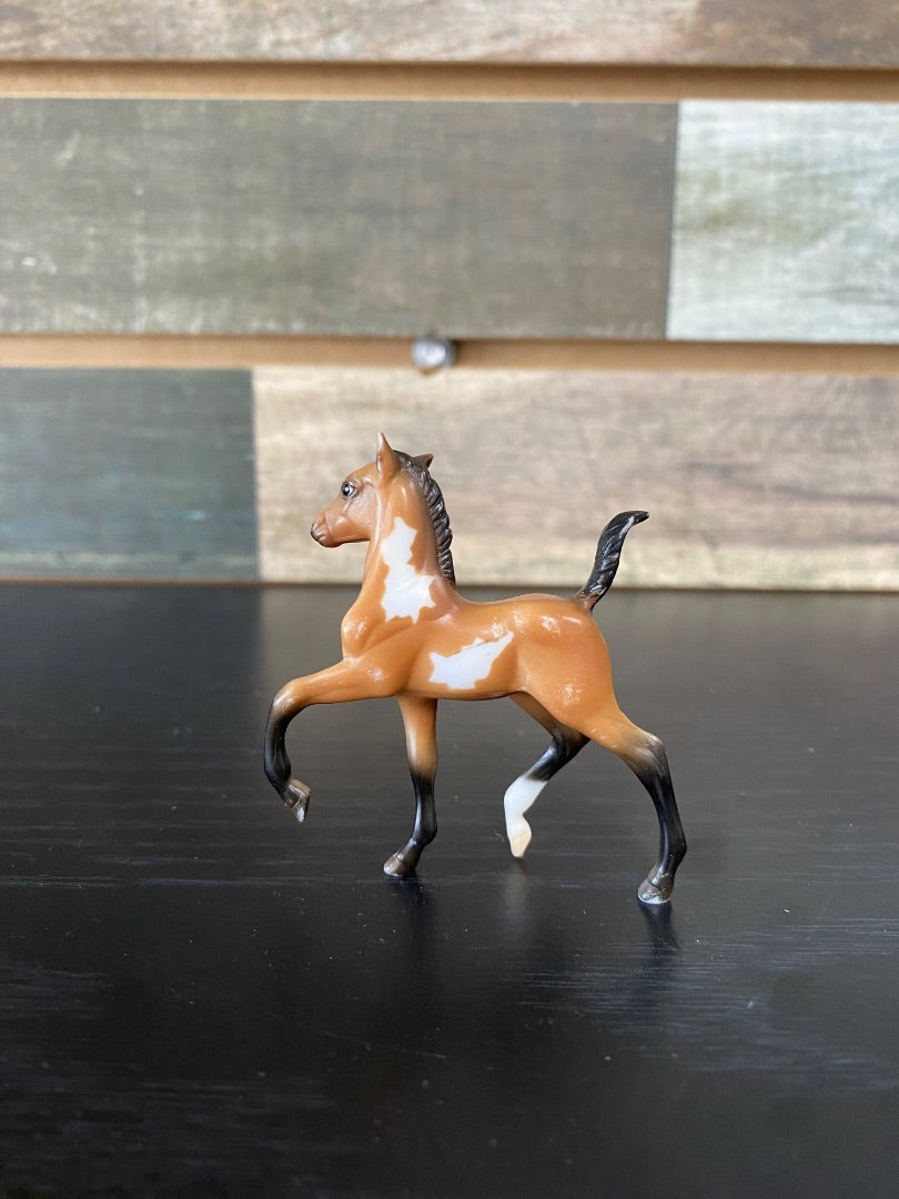 USED Breyer Red Bay Pinto Stablemate Foal | #5980