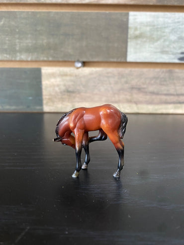 USED Breyer Blood Bay Stablemate Foal (Darker Version) | #5980
