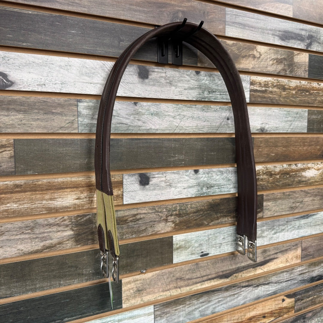 USED English Leather Girth 46" Dark Oil