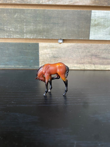 USED Breyer Blood Bay Stablemate Foal (Lighter Version) | #5980