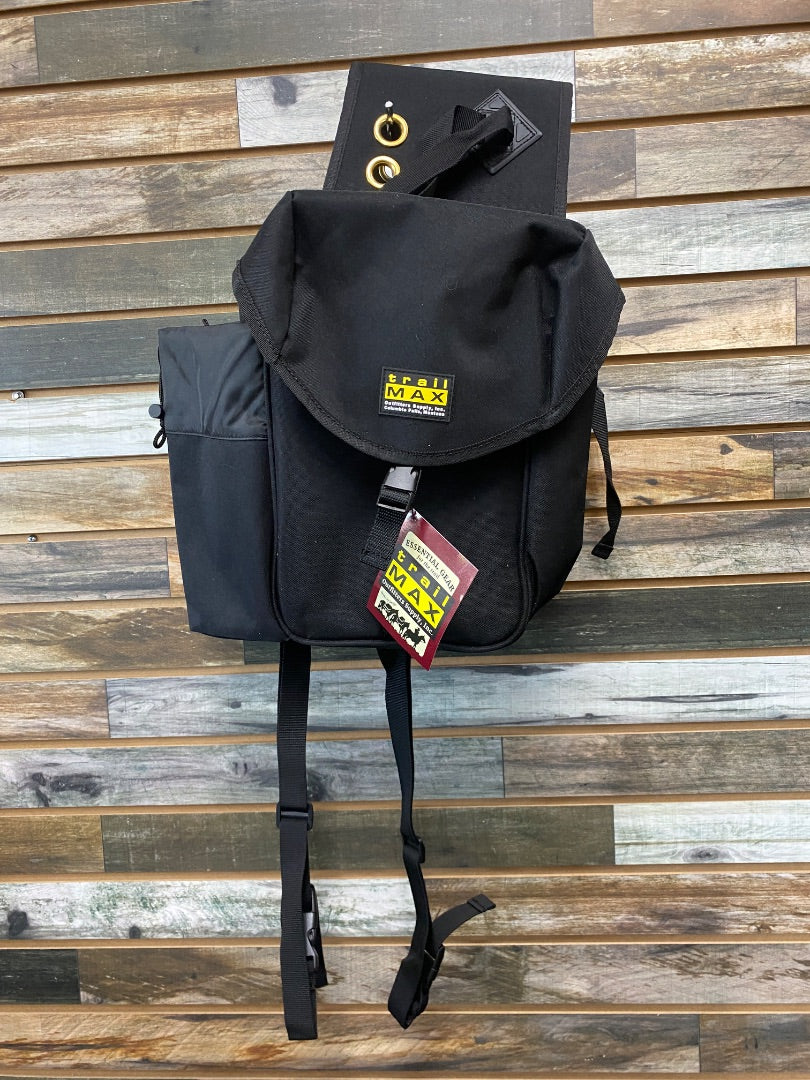 USED outfitters supply NWT Trail Max saddle bag Large Black