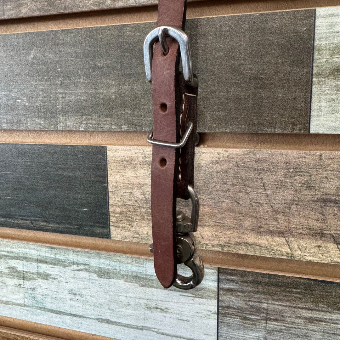 USED Wither Strap Medium Oil With Copper & Blue