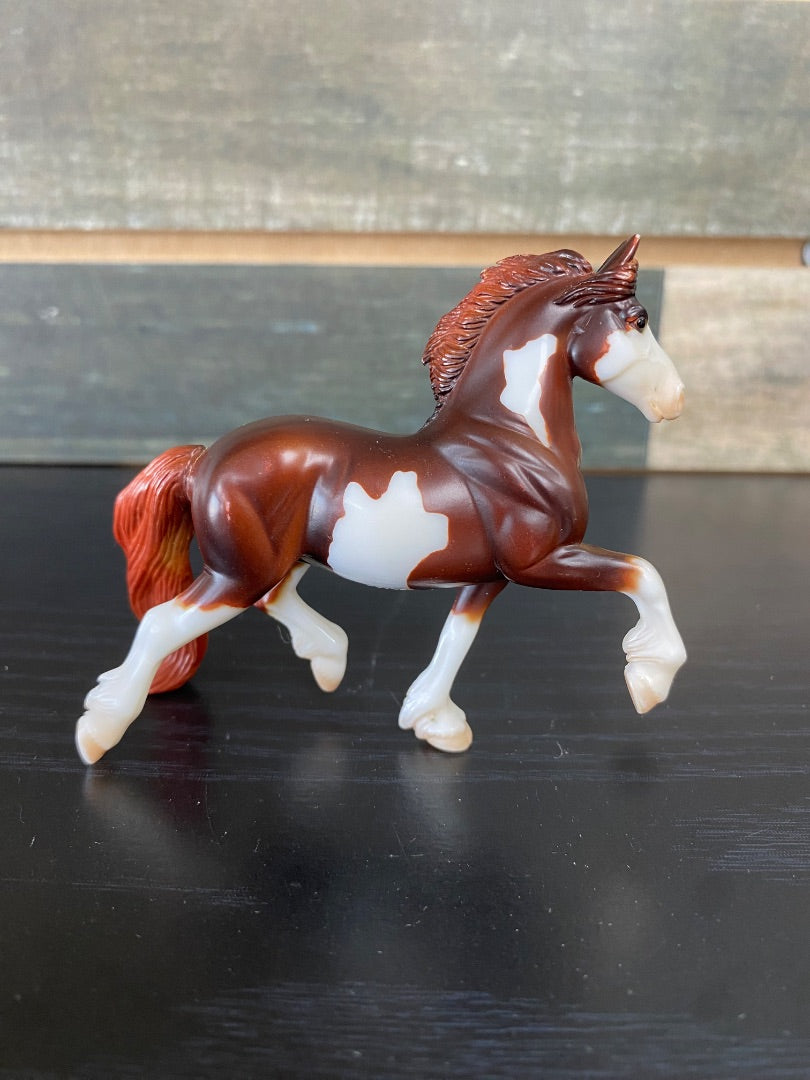 USED Red Chesnut Pinto Freisan Breyer Stablemates
