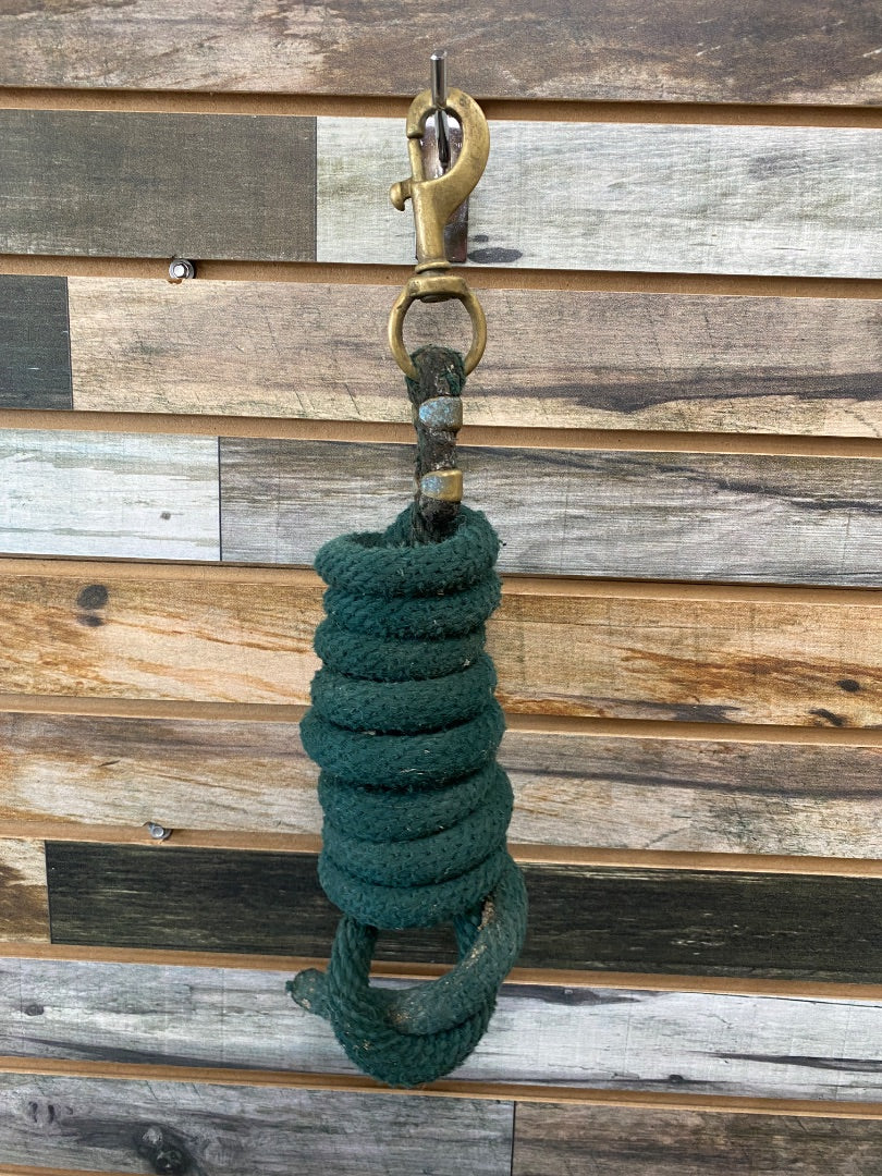 USED Weaver lead rope Dark Green