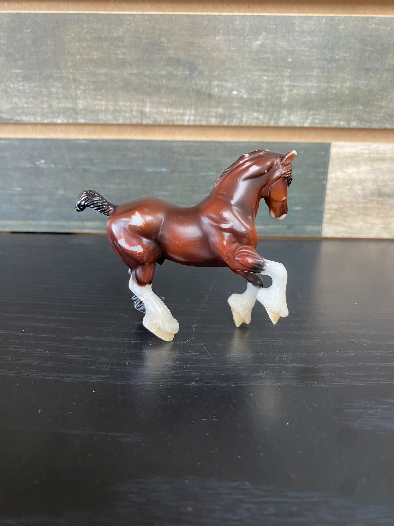 USED Breyer Stablemates Bay Clydedale Model #5412