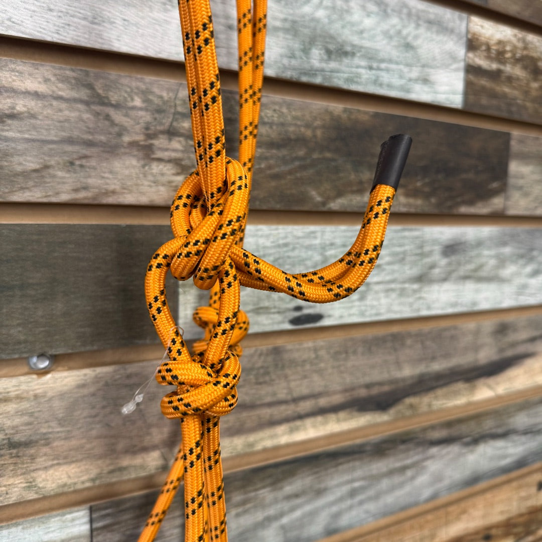 USED Tough1 Rope Halter Horse Orange
