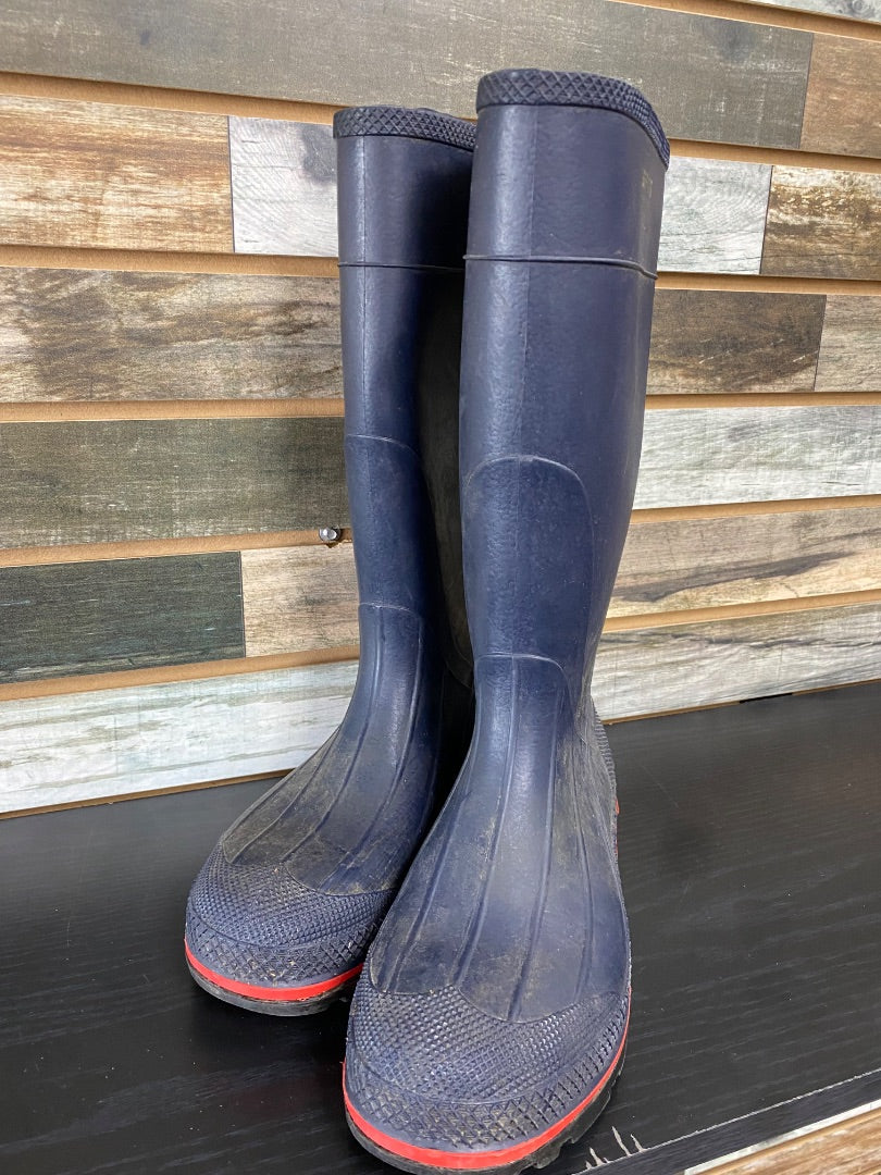 USED Horseware Ladies Muck Boots 8 Navy
