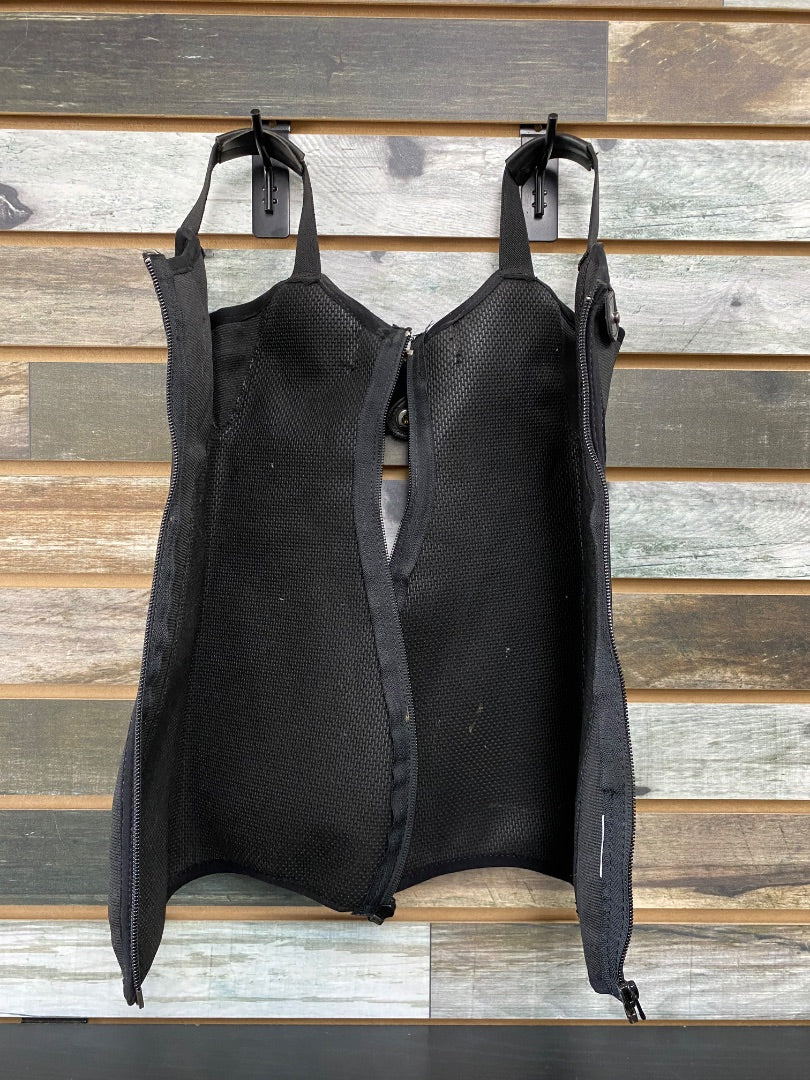USED Saxon Ladies Half Chaps Medium Black