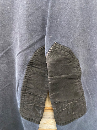 USED Tuffrider Ladies English Breeches Kneepatch Medium Navy