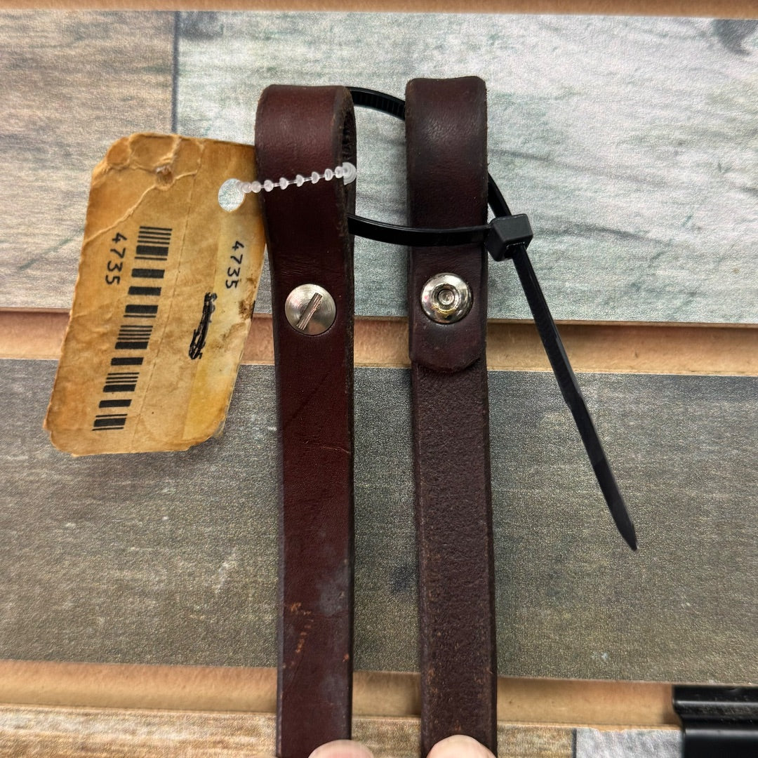 USED (New) Circle Y Split Reins 78” Dark Oil