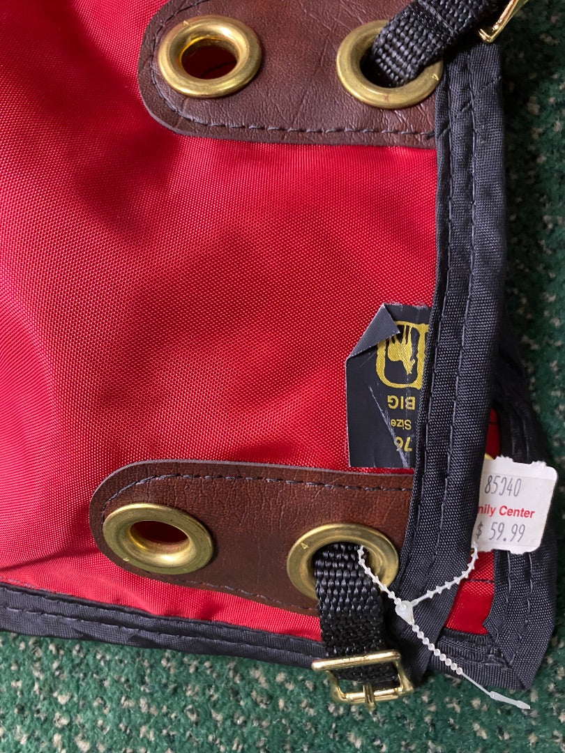 USED (New With Tags) Big D Rain Sheet 76” Red