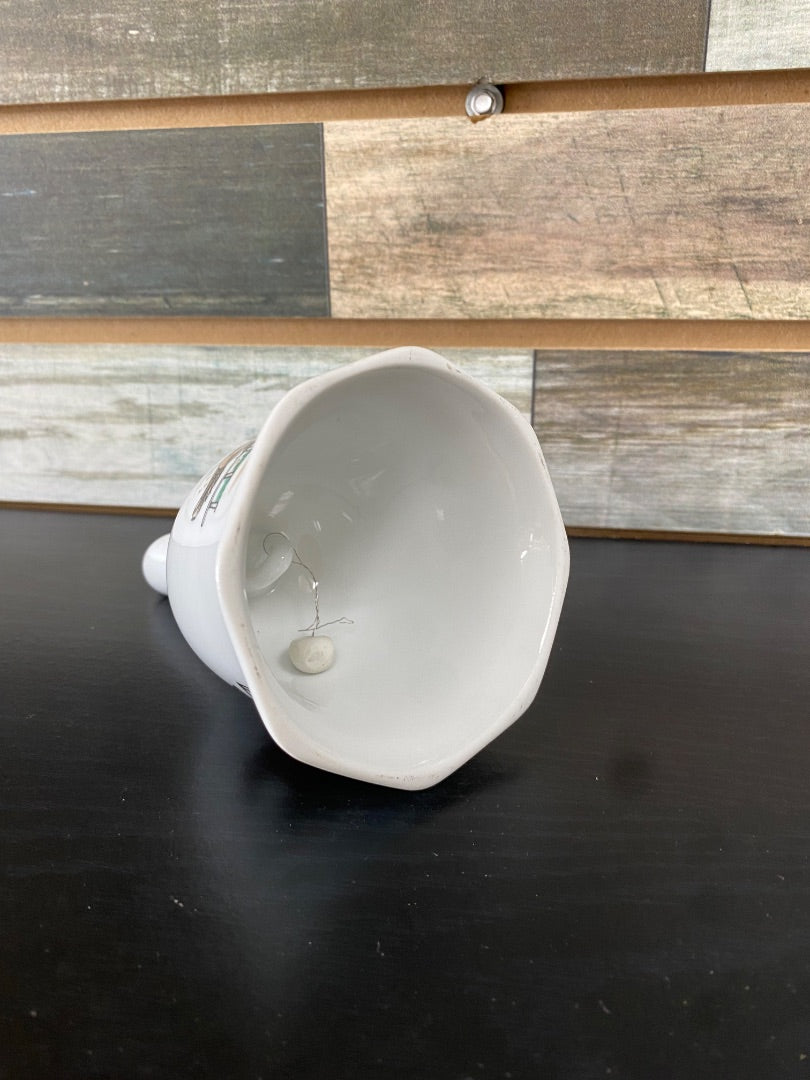 USED Kentucky Horse Racing Bell White