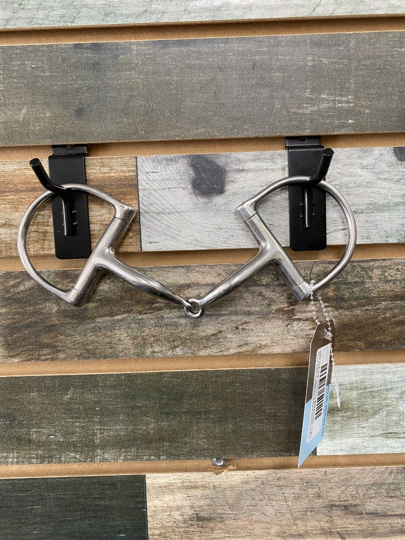 USED Mylers D-Ring Comfort Snaffle 5” Silver