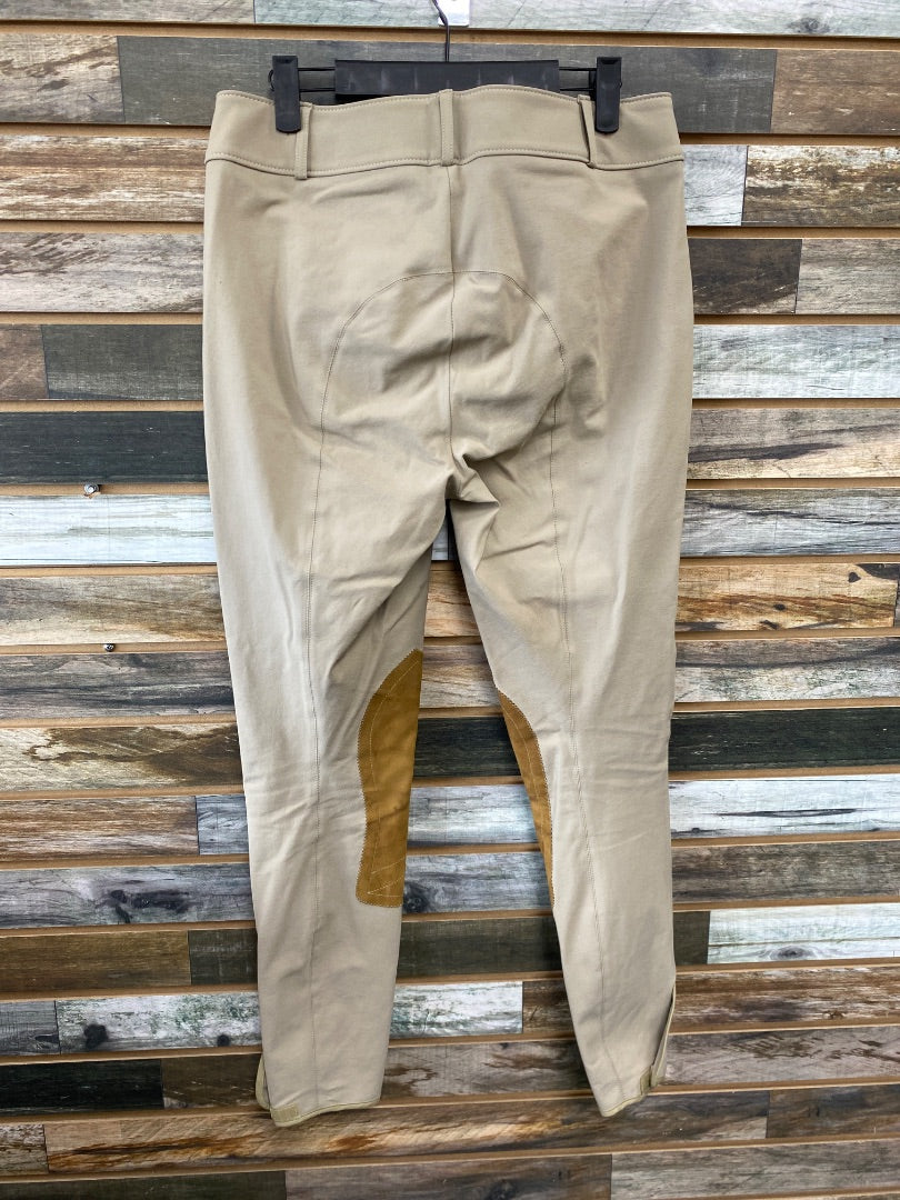 USED Tailored Sportsman Kneepatch Breeches 30" Beige/Brown