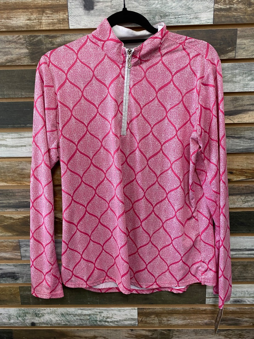 USED Pink SanSoleil Sunshirt Womens Large