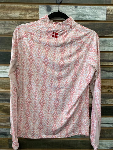 USED Pink Kastel Denmark Sunshirt Womens Large