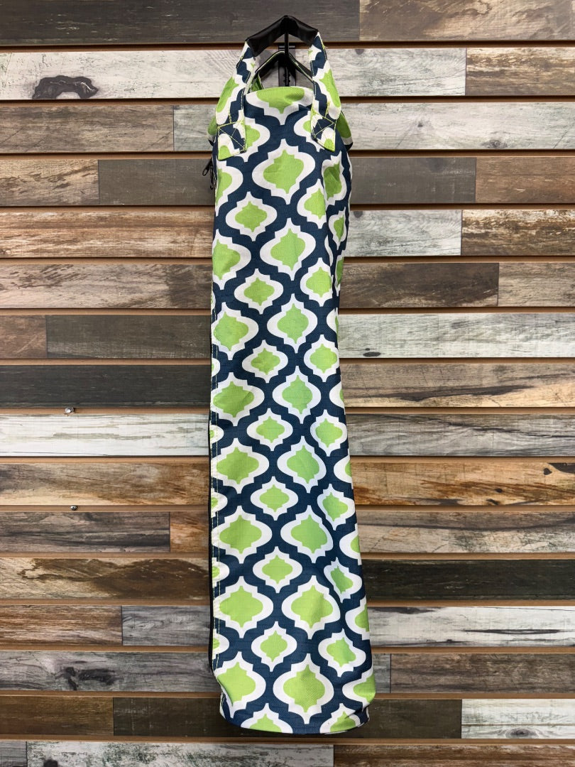 USED Bridle Bag Green/Teal/White