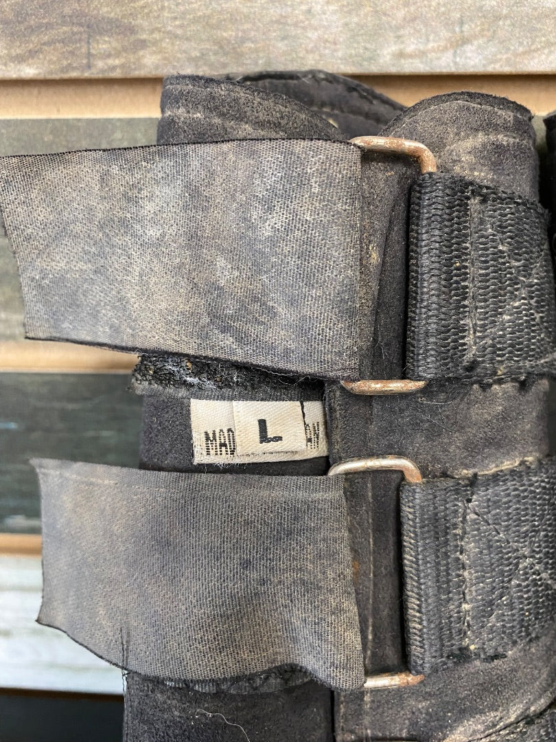 USED Centaur Splint Boots Large Black