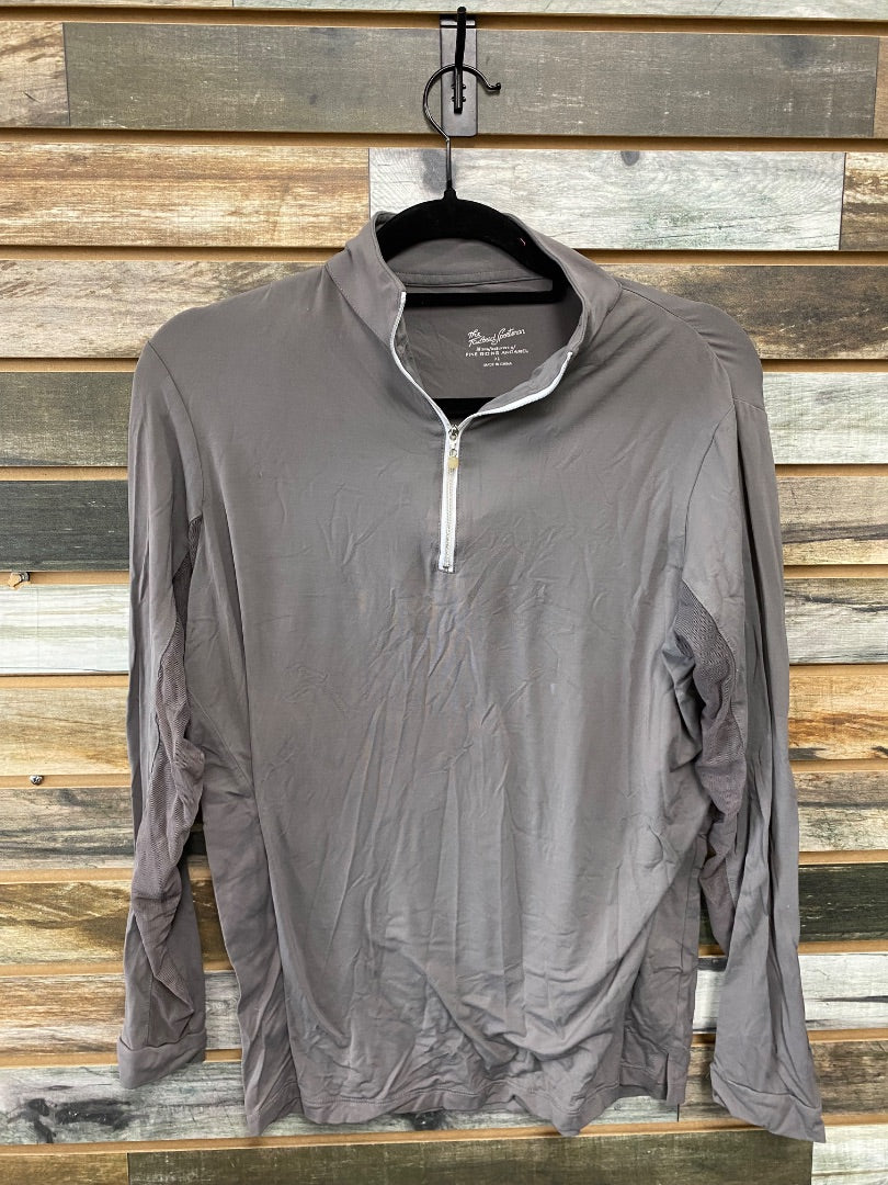 USED Tailored Sportsman Ladies Sun Shirt XL Grey