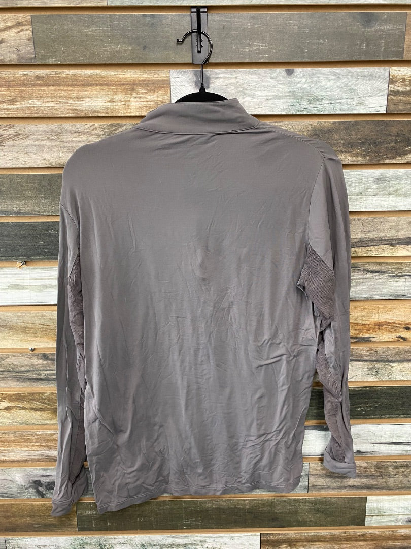 USED Tailored Sportsman Ladies Sun Shirt XL Grey