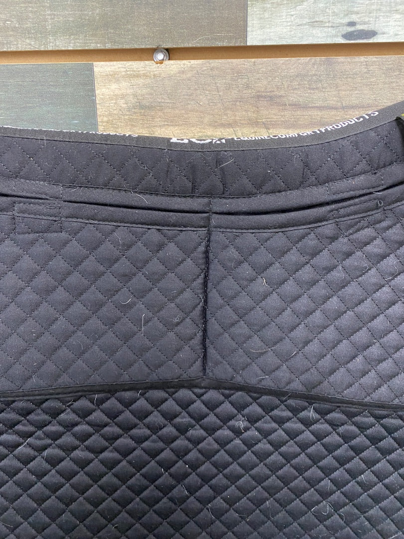 USED Equine Comfort Products (ECP) English Saddle Pads Cob/Horse Black