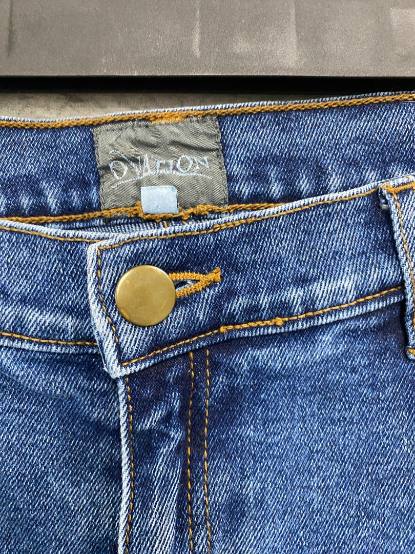 USED Ovation Knee Patch Breeches 30 Denim