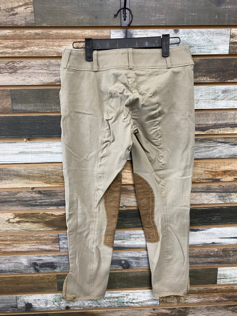 USED Tailored Sportsman Ladies English Breeches 26 Tan