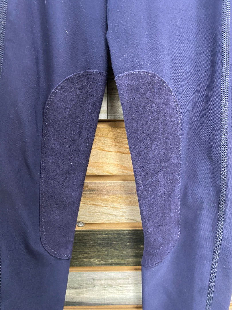 USED Irideon Knee Patch Breeches Medium Blue