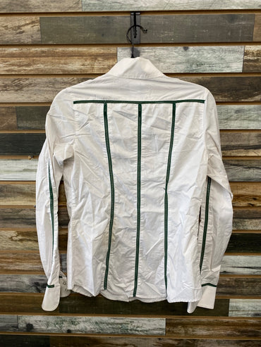 USED RJ Classics Ladies English Show Shirt Medium White