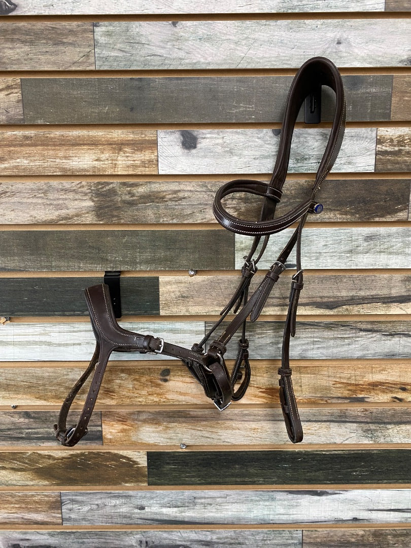USED PS of Sweden Anatomical Bridle Horse Brown